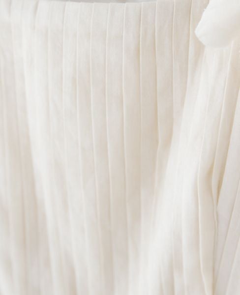 Palm wedding order made. Palm maison×hoshi トッププリーツのエンパイアードレス