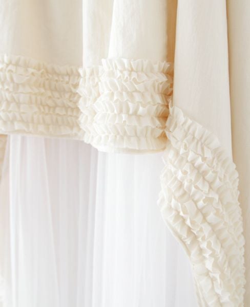 Palm wedding order made. Palm maison×hoshi スモッグフリルドレス