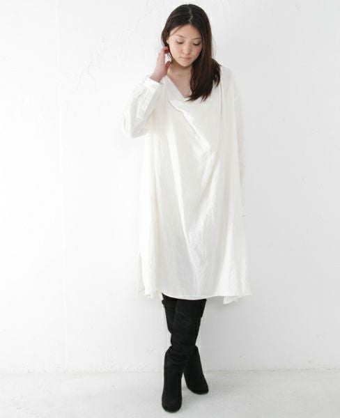 SI-HIRAI.ベルギーリネンワンピース