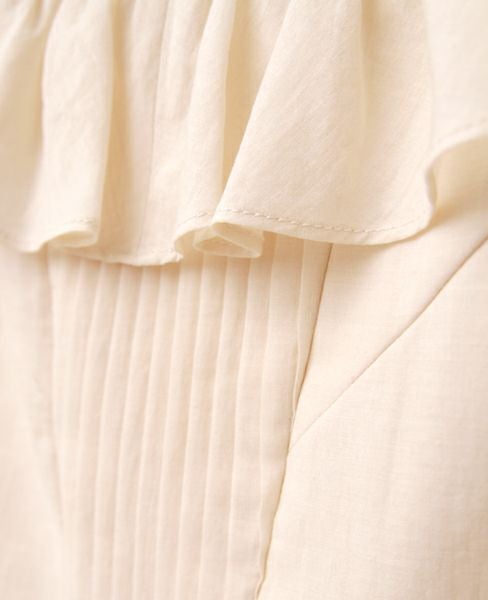 Palm wedding order made.HOSHI オーガニックコットンのフレアードレス