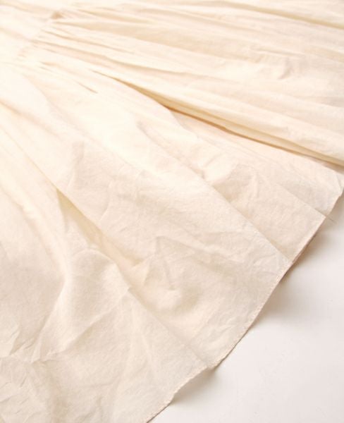 Palm wedding order made.HOSHI オーガニックコットンのフレアードレス