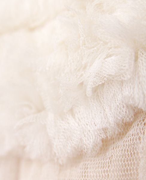 Palm wedding order made.HOSHI オーガニックコットンとシルクチュールのドレス