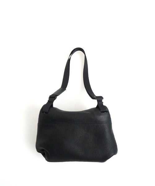 macromauro マクロマウロDEER LEATHER TONYBOB[black]ディアレザートニーボブミニ がま口ショルダーバッグ