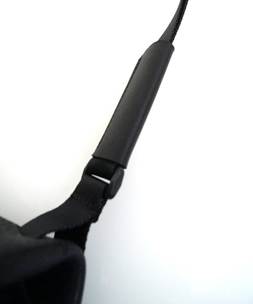 macromauro マクロマウロDEER LEATHER TONYBOB[black]ディアレザートニーボブミニ がま口ショルダーバッグ