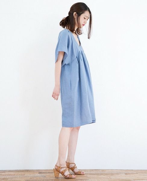 SI-HIRAI.Vネックワンピース