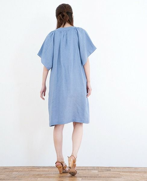 SI-HIRAI.Vネックワンピース