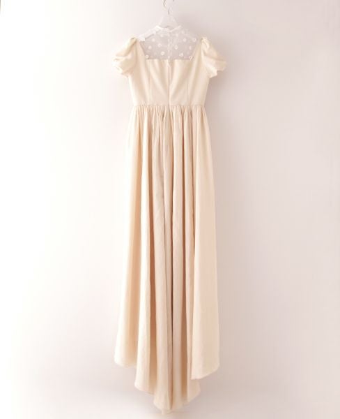 Palm wedding order made.HOSHI クロッシェレースのドレス