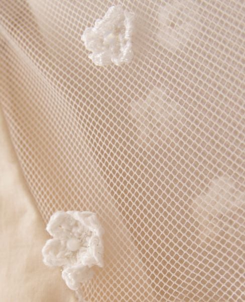 Palm wedding order made.HOSHI クロッシェレースのドレス