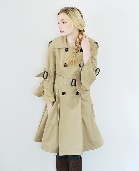 SWANLAKE×Palm maison.限定・チューリップトレンチ[beige]