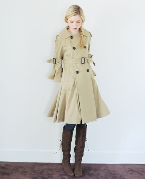 SWANLAKE×Palm maison.限定・チューリップトレンチ[beige]