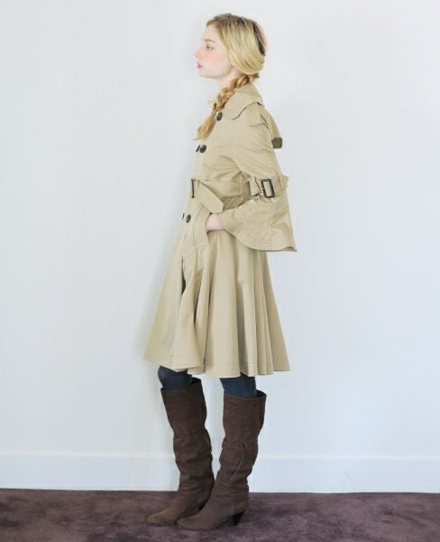 SWANLAKE×Palm maison.限定・チューリップトレンチ[beige]