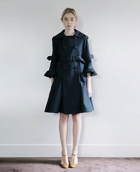 SWANLAKE×Palm maison.限定・チューリップトレンチ[navy・zh]