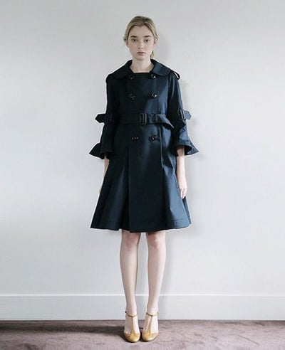 SWANLAKE×Palm maison.限定・チューリップトレンチ[navy・zh]