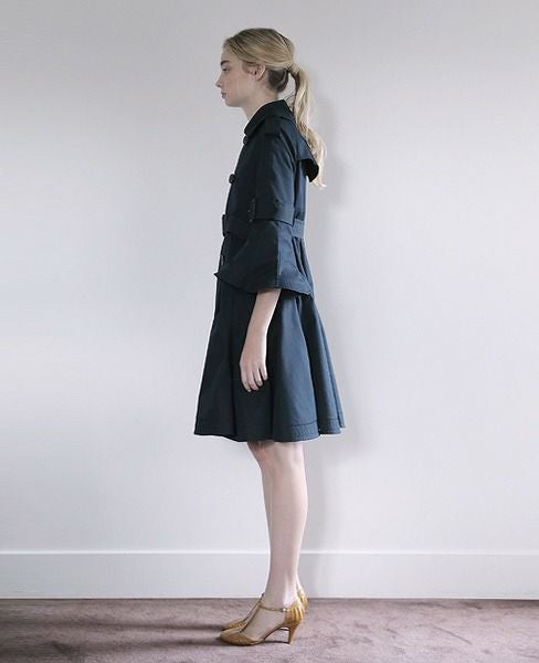 SWANLAKE×Palm maison.限定・チューリップトレンチ[navy・zh]