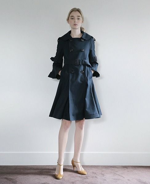 SWANLAKE×Palm maison.限定・チューリップトレンチ[navy・zh]