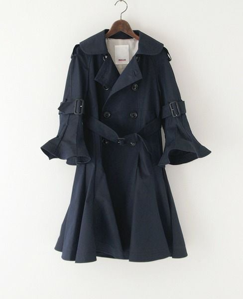 SWANLAKE×Palm maison.限定・チューリップトレンチ[navy・zh]