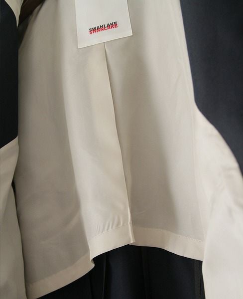 SWANLAKE×Palm maison.限定・チューリップトレンチ[navy・zh]