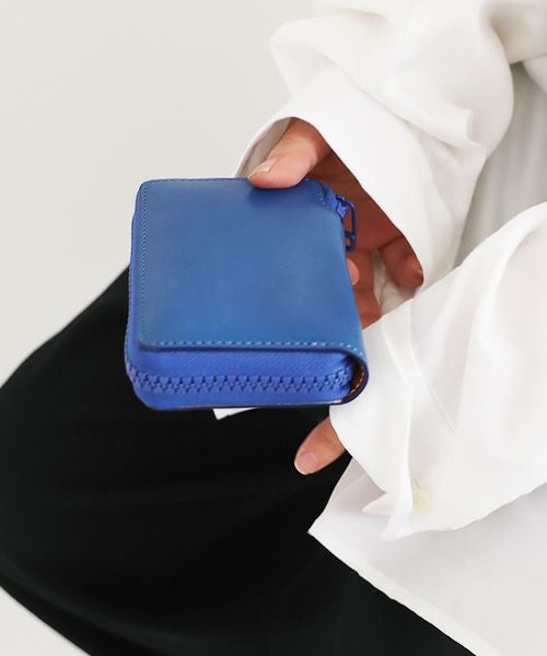 macromauro マクロマウロ Kip Wallet R [yellow ・blue]