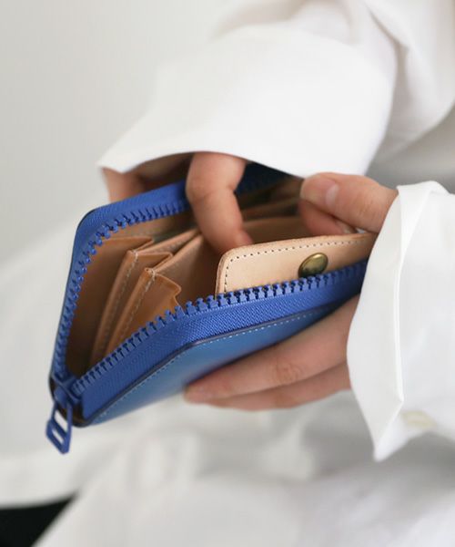 macromauro マクロマウロ Kip Wallet R [blue]