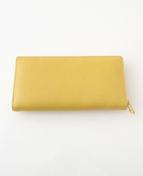 macromauro マクロマウロ.Kip Wallet Jumbo[Yellow/blue.]