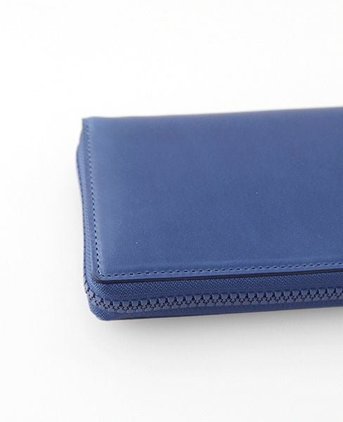 macromauro マクロマウロ.Kip Wallet Jumbo[Yellow/blue.]