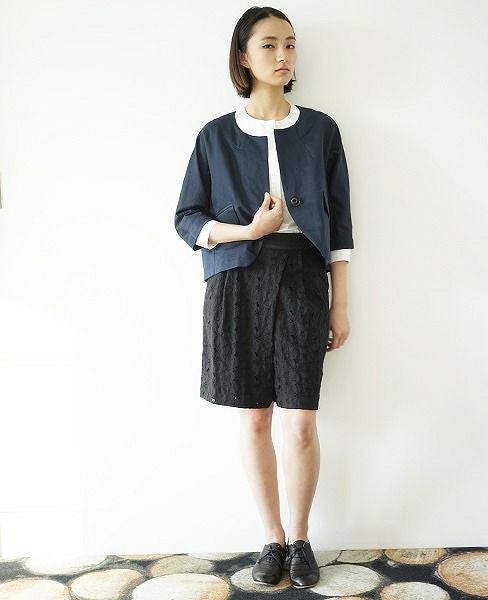 SI-HIRAI.ノーカラージャケット(CHW-3102)