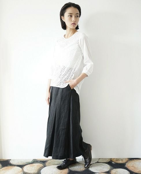 SI-HIRAI.コットンレースブラウス(CHW-3123)