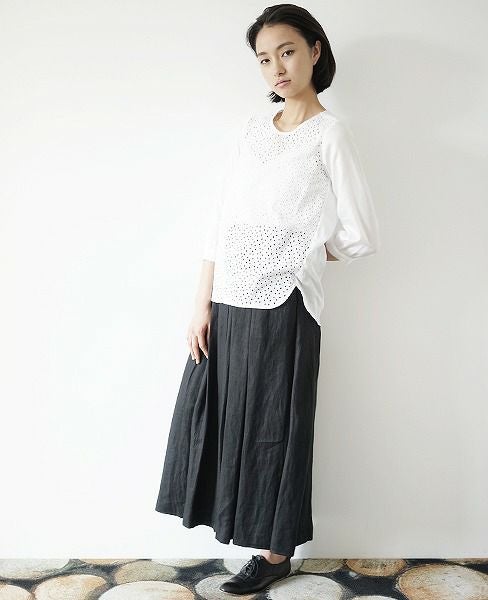 SI-HIRAI.コットンレースブラウス(CHW-3123)