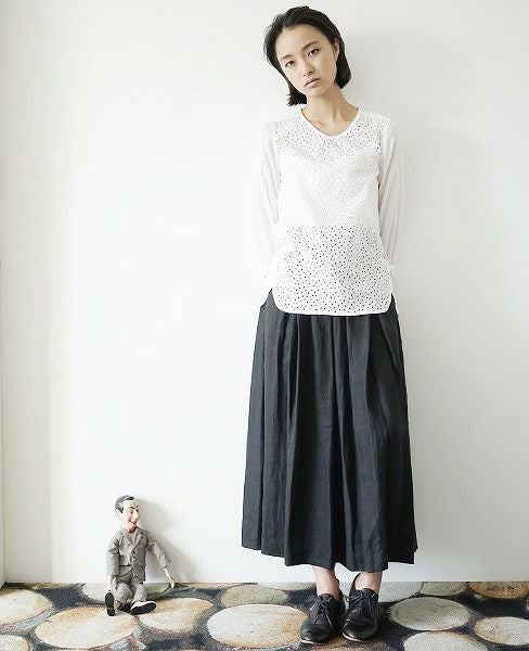 SI-HIRAI.コットンレースブラウス(CHW-3123)