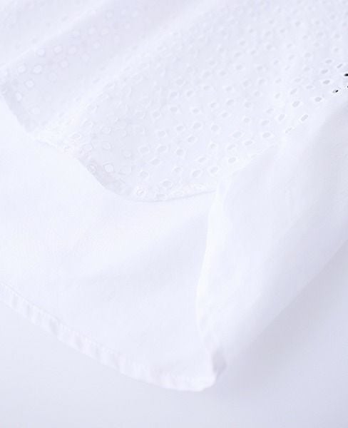 SI-HIRAI.コットンレースブラウス(CHW-3123)