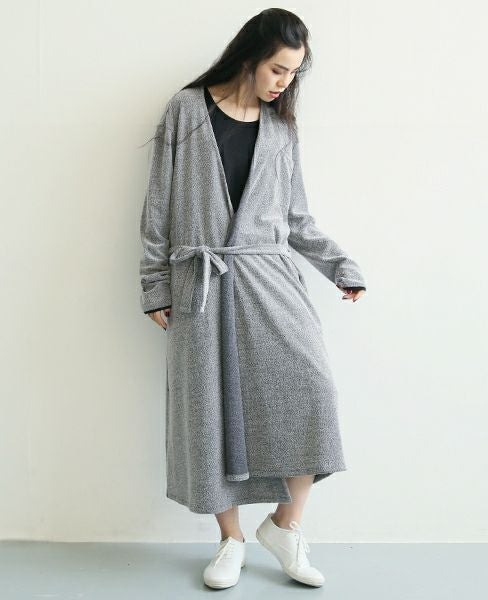 hatra ハトラ.GOWNCOAT  [PURPLE]_