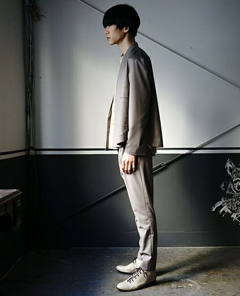 Edwina Hoerl .ノーカラージャケット[C.mocha]_