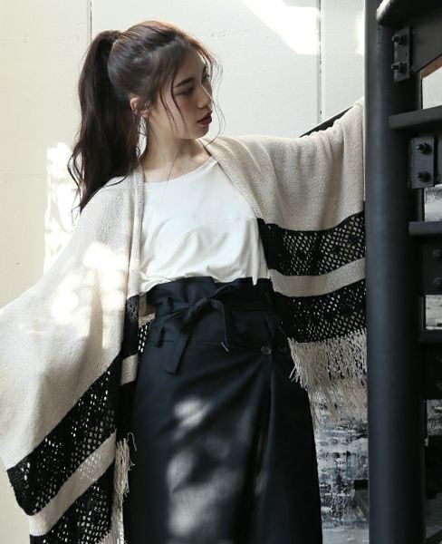 SWANLAKE.ポンチョ[beige]