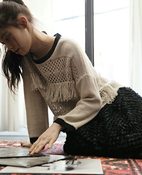 SWANLAKE.プルオーバー[beige]