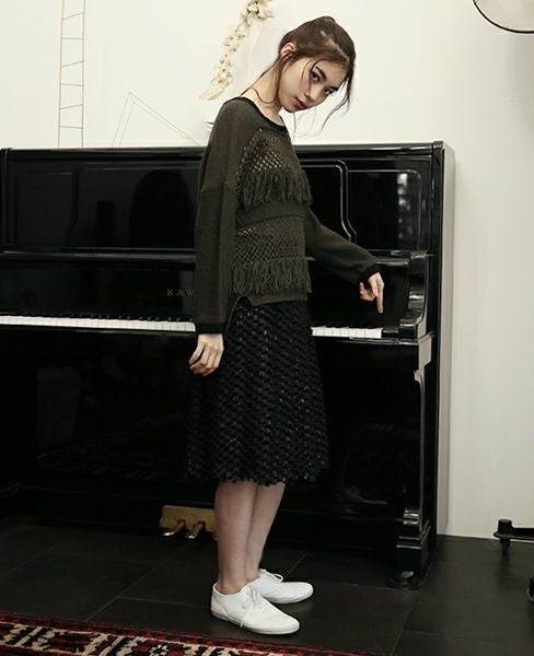 SWANLAKE.プルオーバー[khaki]