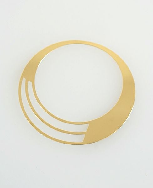 ANNETHOMAS.RONDE CARRE CIRCLE BRACELET