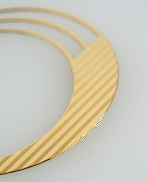 ANNETHOMAS.RONDE CARRE CIRCLE BRACELET