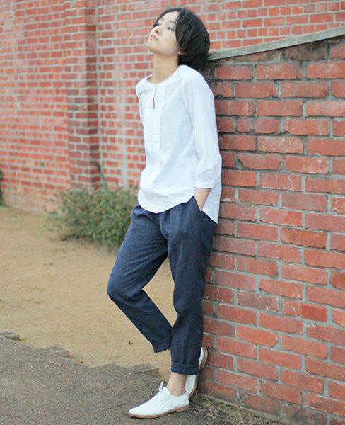 SI-HIRAI.BLOUSE WHITE(CHSS16-3119)