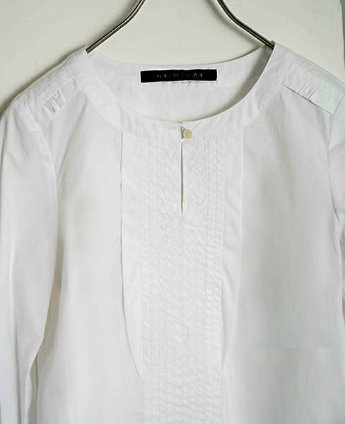 SI-HIRAI.BLOUSE WHITE(CHSS16-3119)