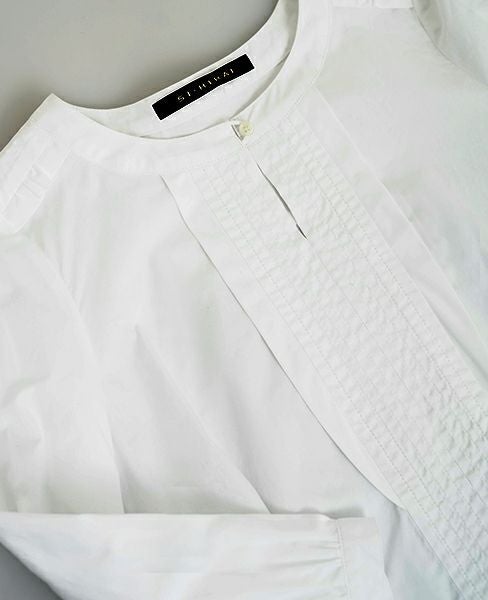 SI-HIRAI.BLOUSE WHITE(CHSS16-3119)