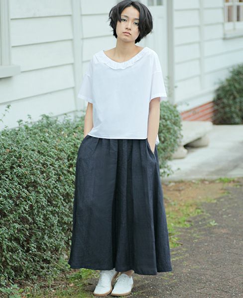 SI-HIRAI.BLOUSE WHITE(CHSS16-3117)