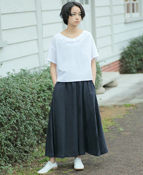 SI-HIRAI.BLOUSE WHITE(CHSS16-3117)