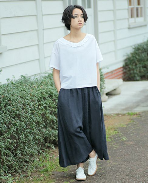 SI-HIRAI.BLOUSE WHITE(CHSS16-3117)