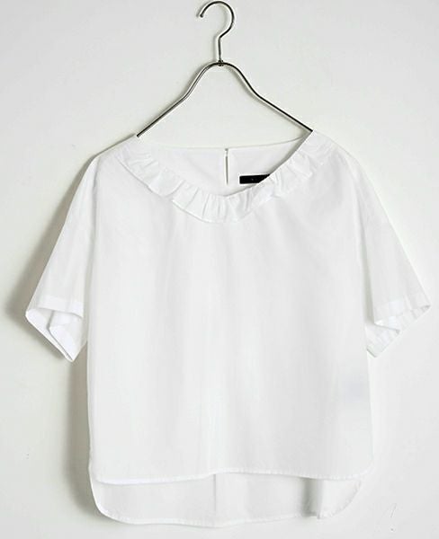 SI-HIRAI.BLOUSE WHITE(CHSS16-3117)