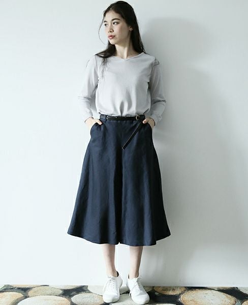 SI-HIRAI.CULOTTE NAVY(CHSS16-3331)