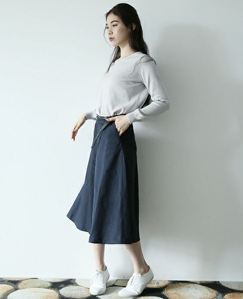 SI-HIRAI.CULOTTE NAVY(CHSS16-3331)