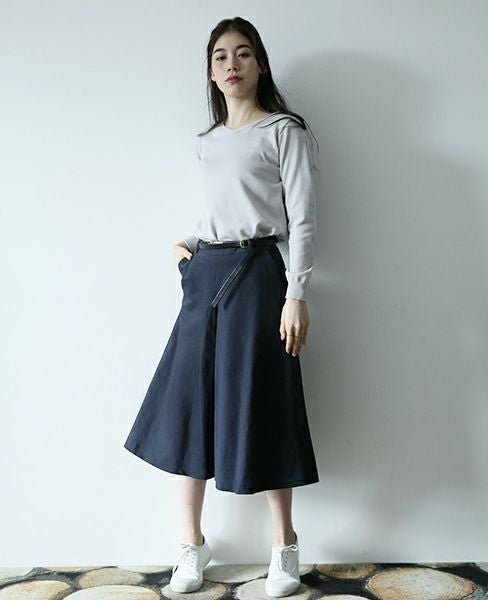SI-HIRAI.CULOTTE NAVY(CHSS16-3331)