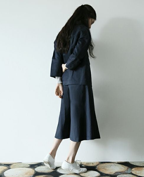 SI-HIRAI.CULOTTE NAVY(CHSS16-3331)