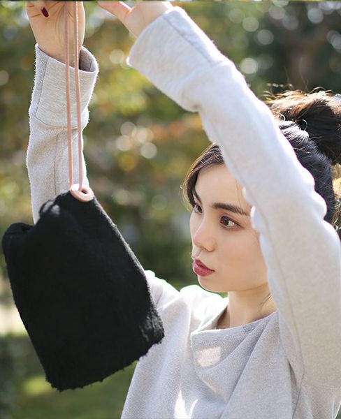 macromauro マクロマウロ.Elk-N5[Suede bk]