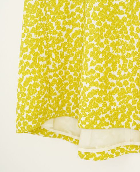 JUN OKAMOTO.[RO-33159]ミモザで出来たようなワンピース(YELLOW)